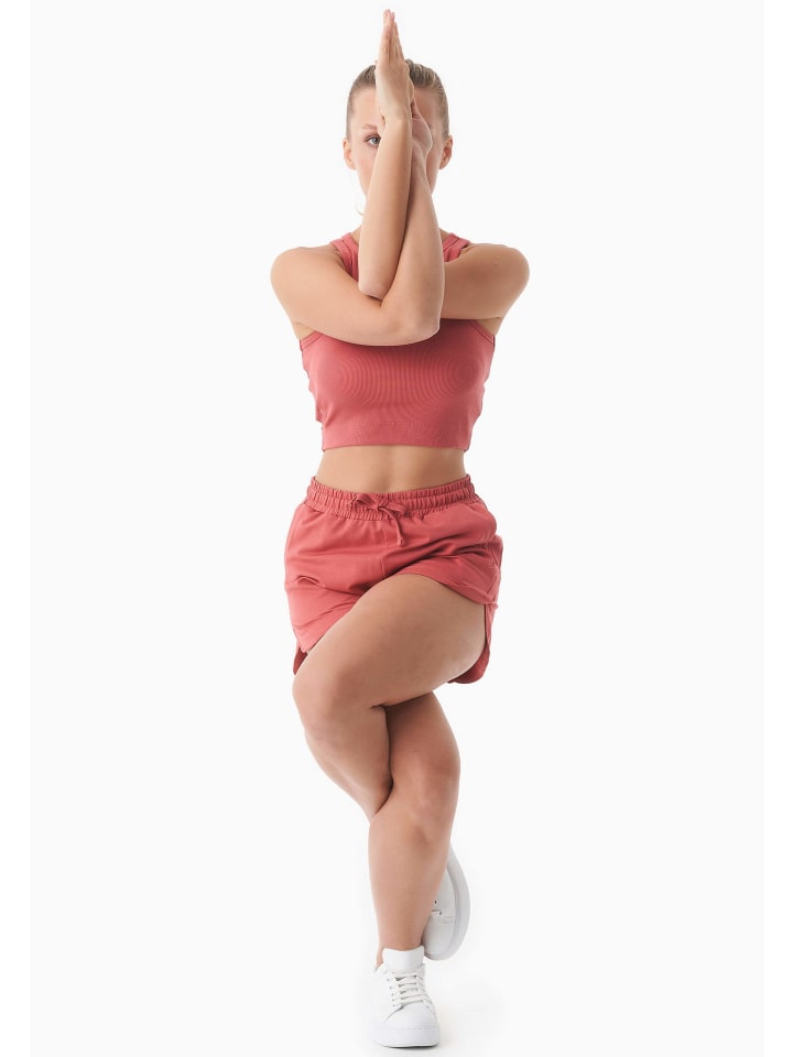 Shorts "SANNDRA" in Redwood