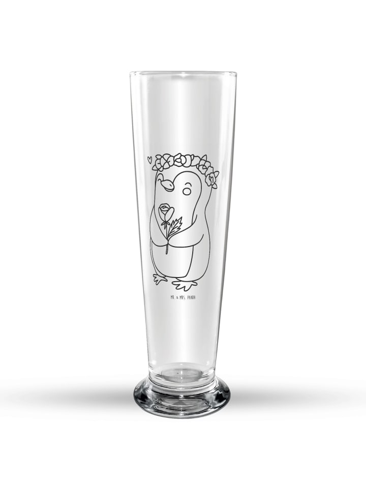 Bierglas Jungfrau Astrologie ohne Spruch in Transparent