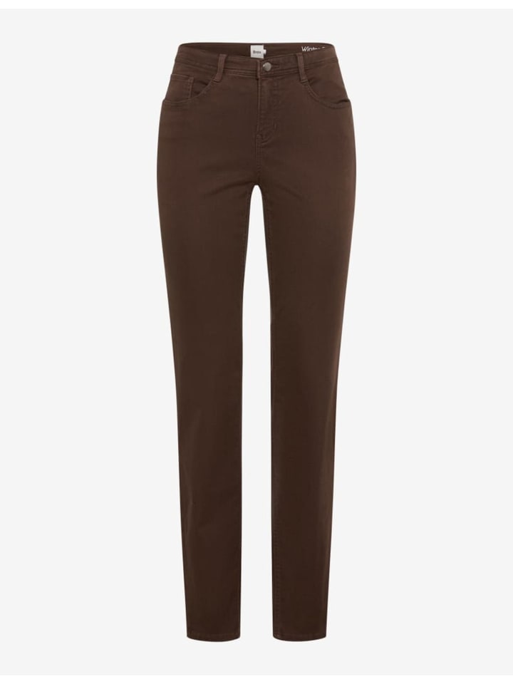 Five-Pocket-Hose STYLE MARY in Dark Chocolate