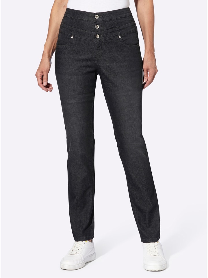 Jeans in black-denim