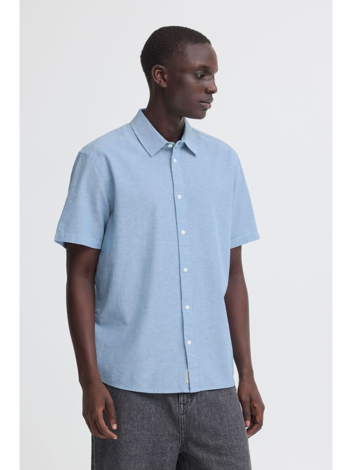 Leinenhemd BHAban in Blau
