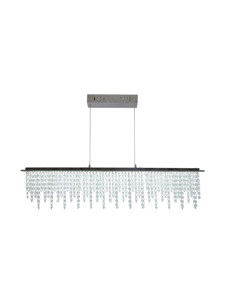 LED Pendelleuchte "DIAMONDS" in chrome - EEK E