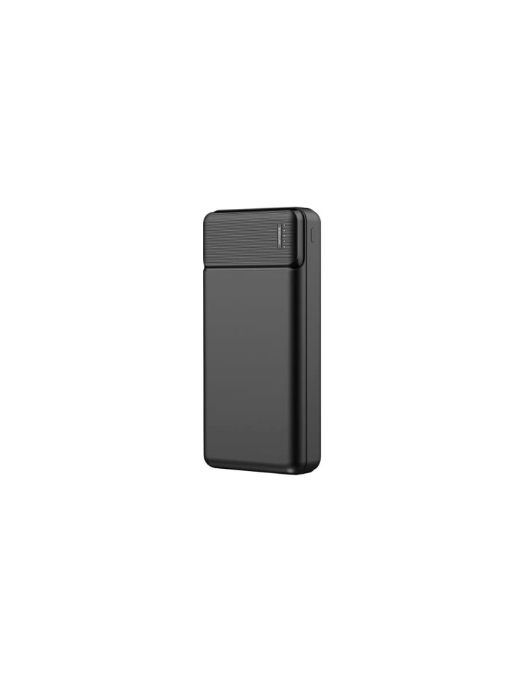 Maxlife Powerbank MXPB-01 20000 mAh Ladegerät schwarz in Schwarz
