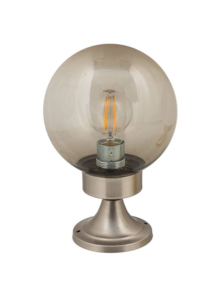 Wegeleuchte (B)20 x (L)20 x (H)30 cm in Nickel matt Rauchschwarz