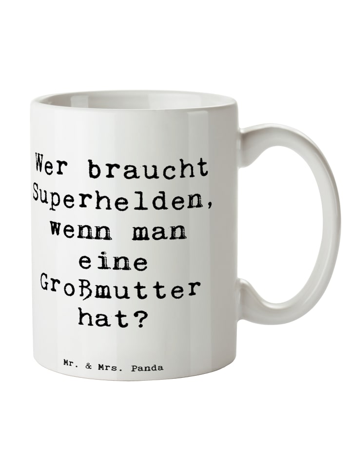 Tasse Großmutter Liebe mit Spruch in Weiß