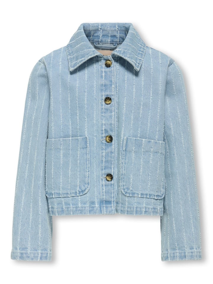 Jeansjacke in Light Blue Denim