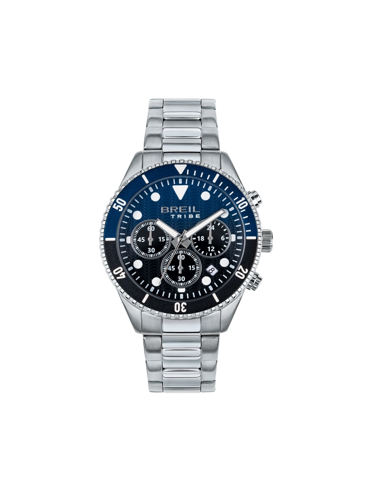 Chronouhr overhand blau