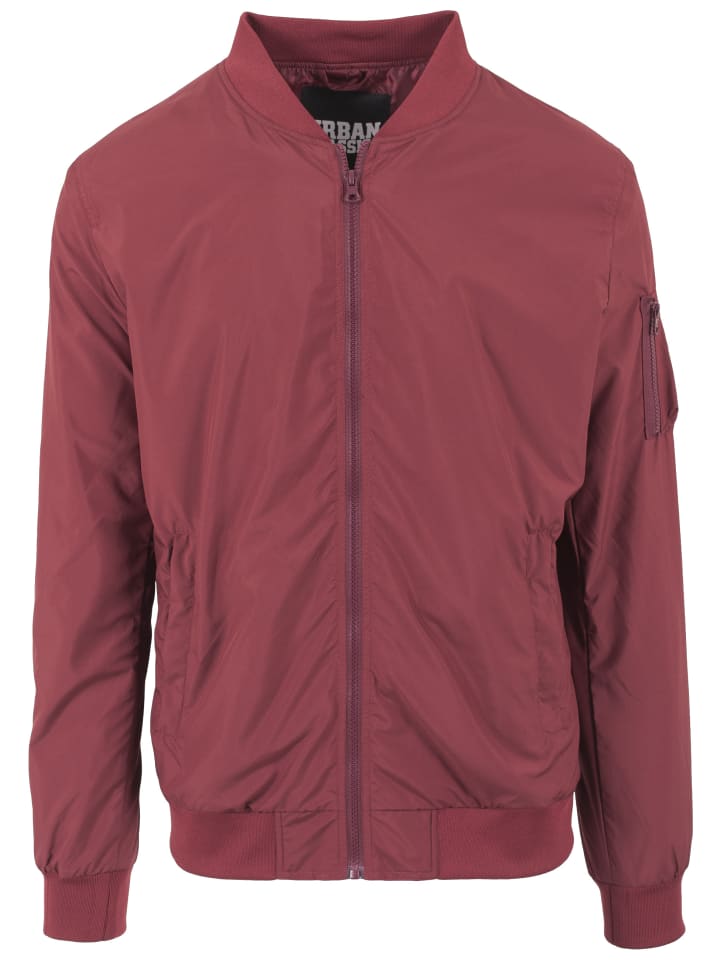 Bombers - Blouson in burgundy
