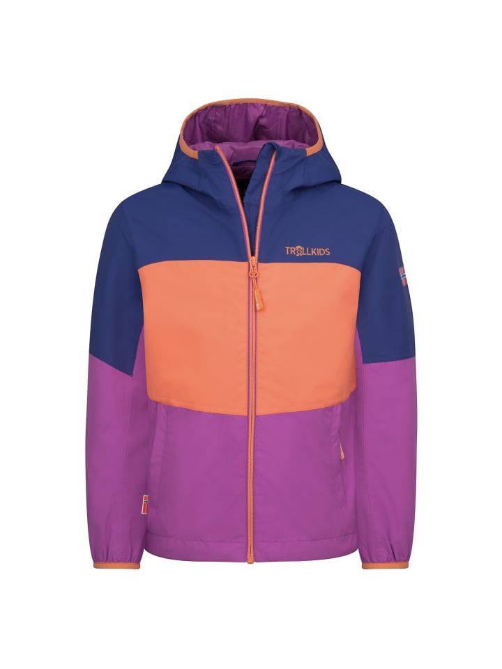 Wasserdichte Funktionsjacke Bjordal in violet blue