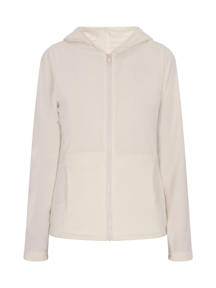 Damen Fleecejacke in Weiss