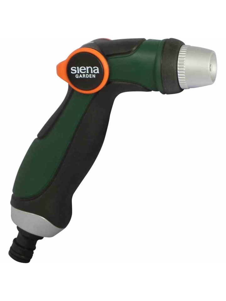 Premium Reinigungsspritze mit Komfortregulierung in Grün/Schwarz/Orange in Grün/Schwarz/Orange