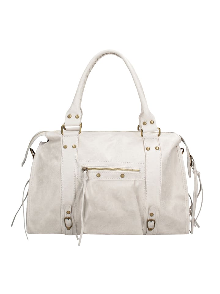 Schultertasche in BEIGE