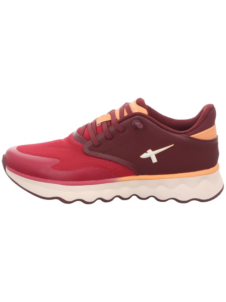 Schnürschuh in rot