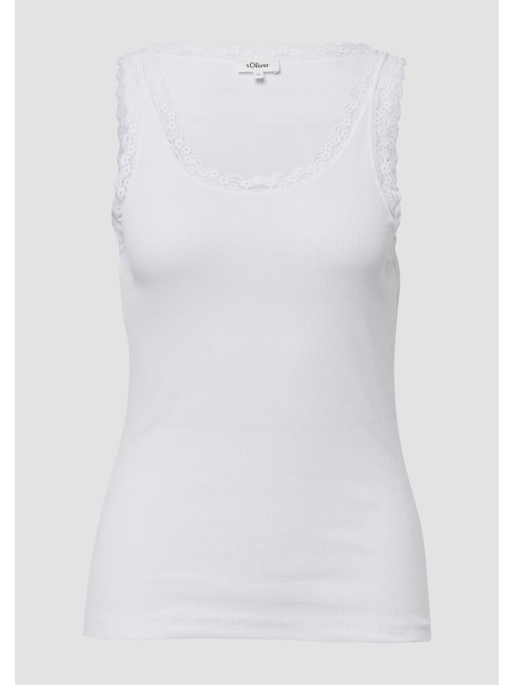T-Shirt in 0100_weiß