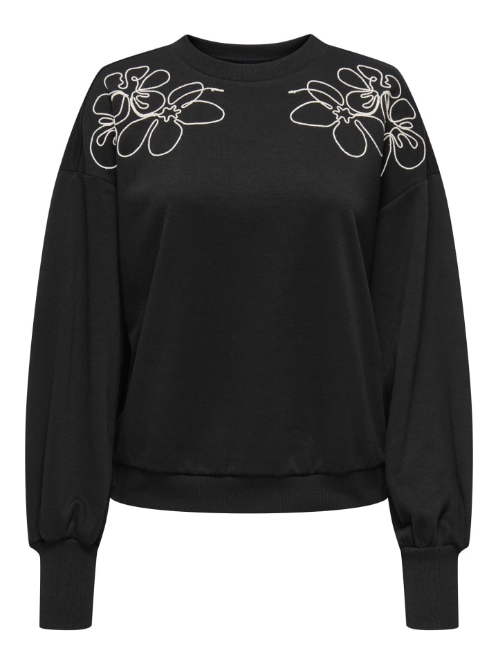 Sweatshirt in Black