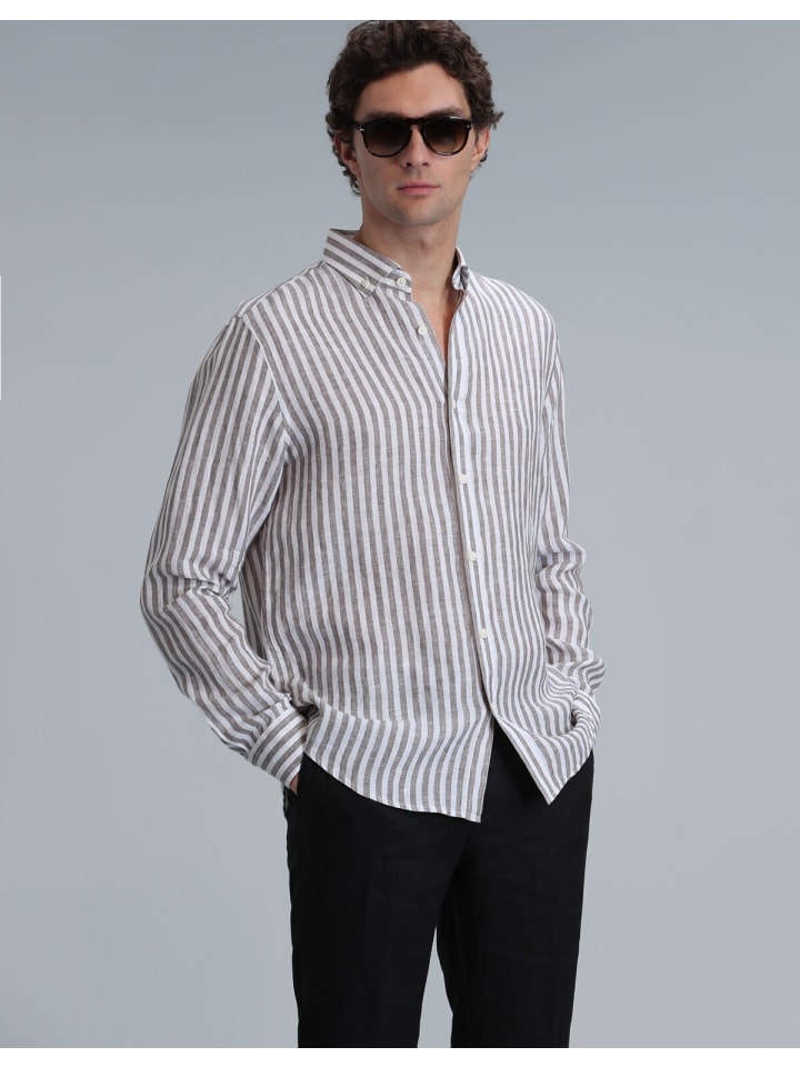 Hemd NEW in BROWN