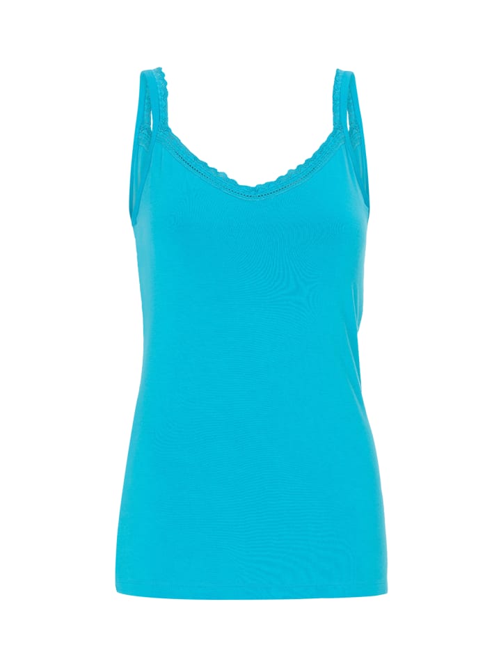 Marina Support Vest Loungewear in blau