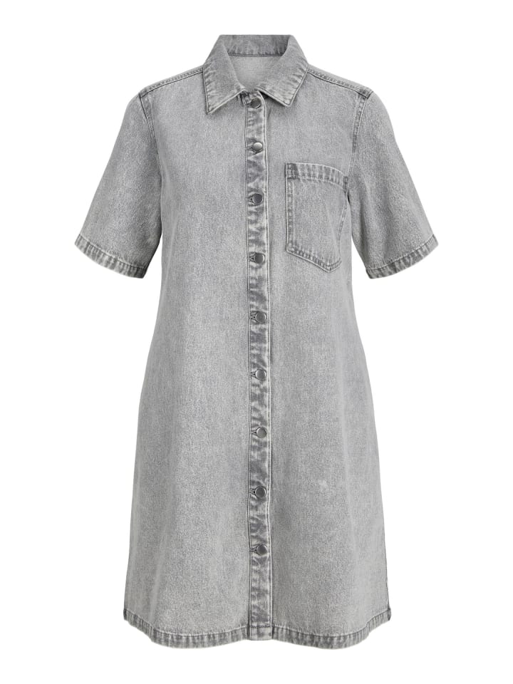 Jeanskleid in Grey Denim