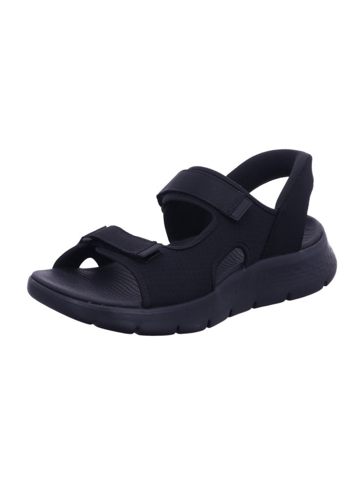 Herren-Sandalen GO WALK FLEX SANDAL - EASY ENTRY in Schwarz