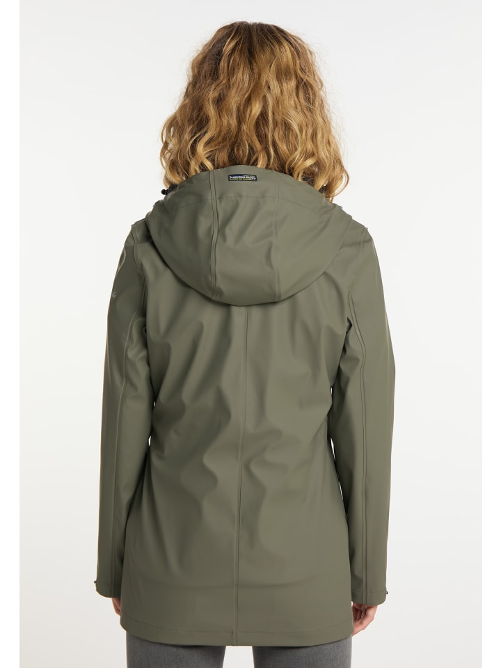 Schmuddelwedda Regenjacke Schmuddelwedda Parka Olive Raincoat
