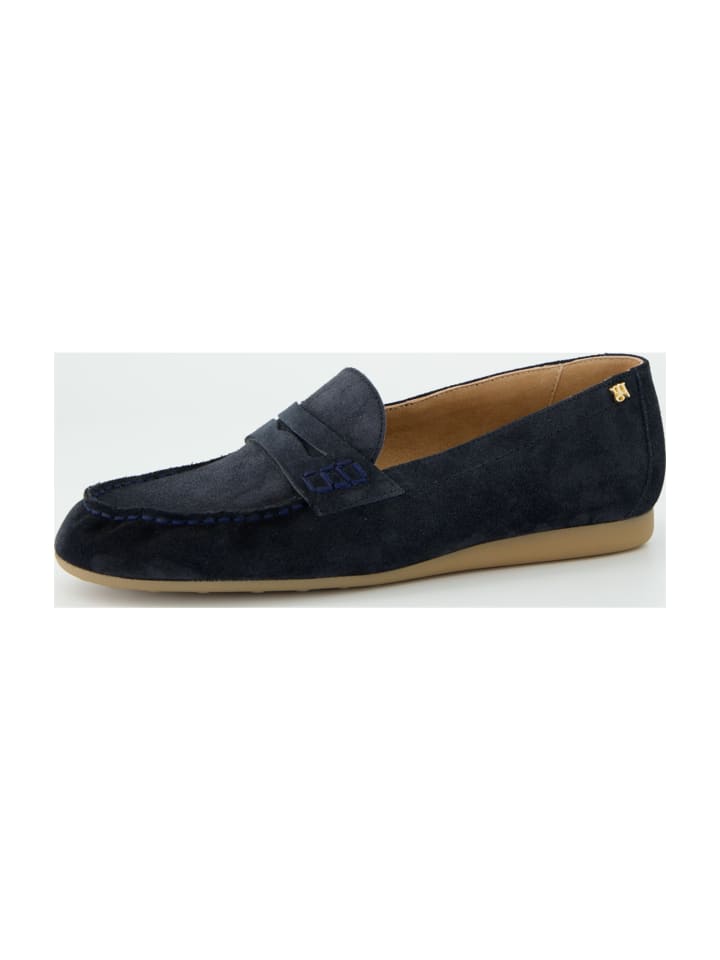 Klassische Slipper in Blau