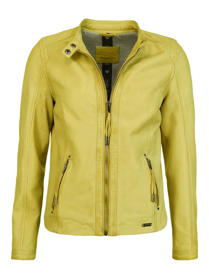 Lederjacke 31020144 in lemon