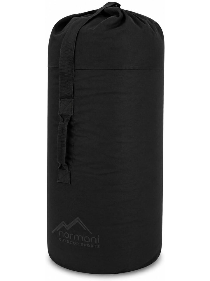 US Canvas-Seesack 100 l Classic Sea II in Schwarz