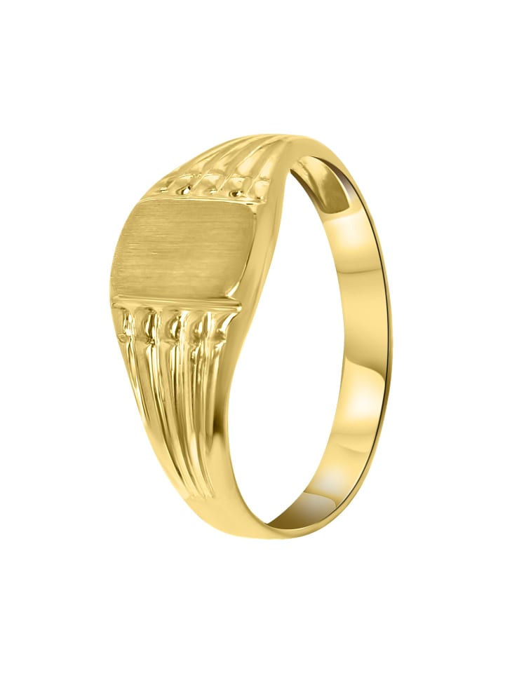 585 Gold Ring Rechteck
