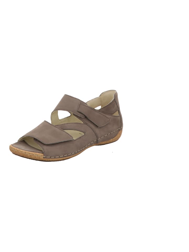 Sandale bequem in grau
