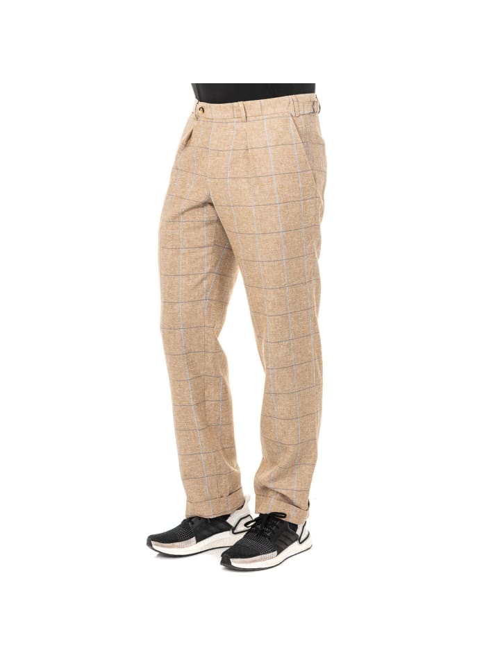 Stoffhose in Brown