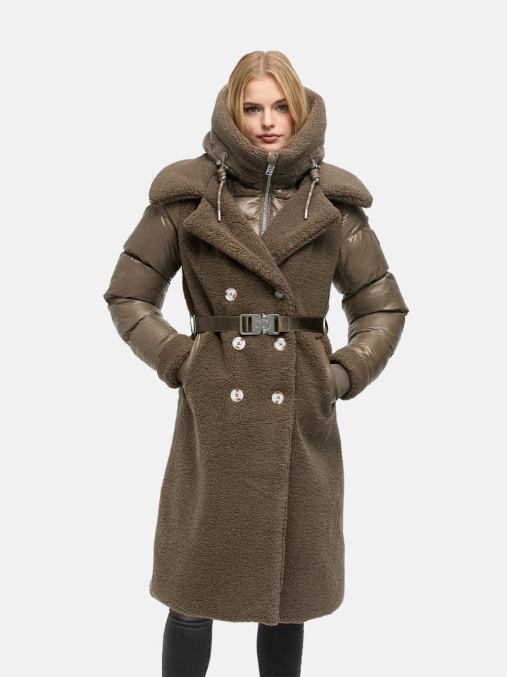 Wintermantel Kuscheltraum 14 in Stone Brown