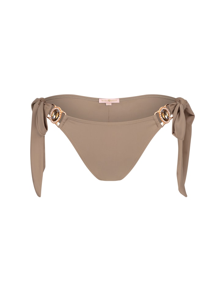 Bikinihose Amour Tie Side Brazilian in Stone