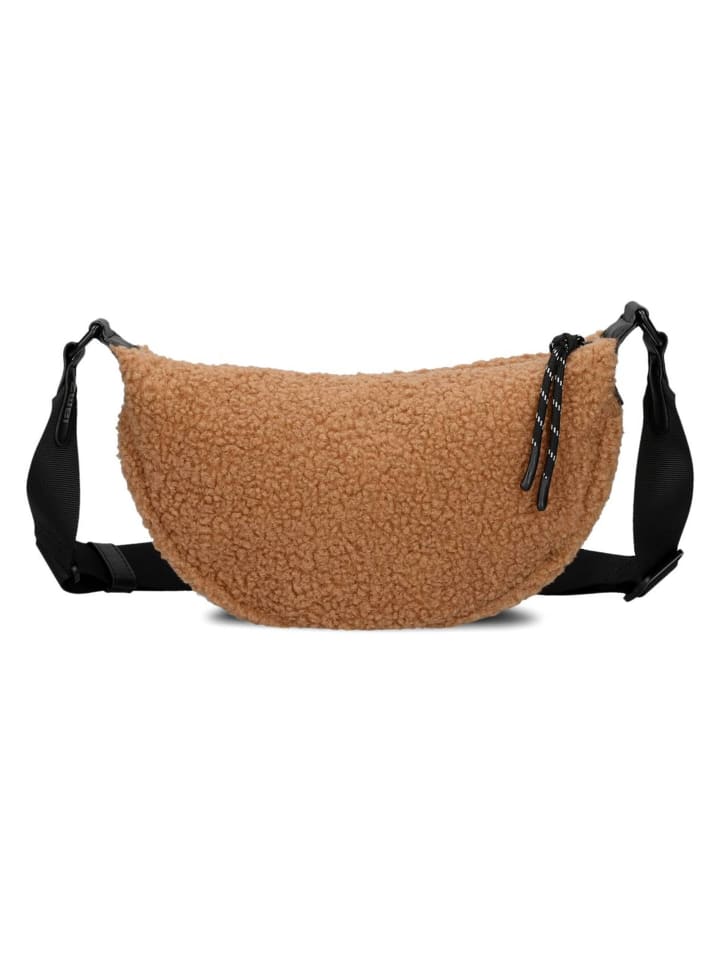 Teddy Umhängetasche 30 cm toffee