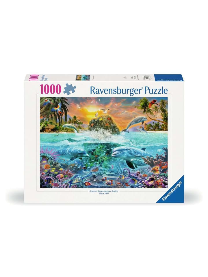 Ravensburger Puzzle 1.000 Teile Die Unterwasserinsel in bunt