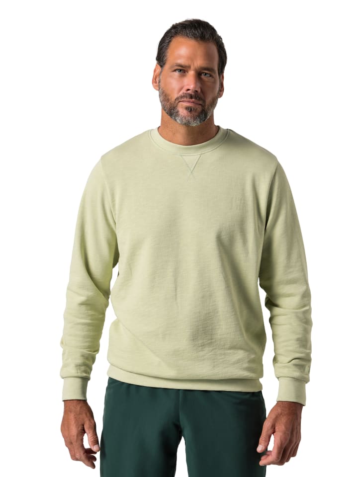 Sweatshirt in agavengrün