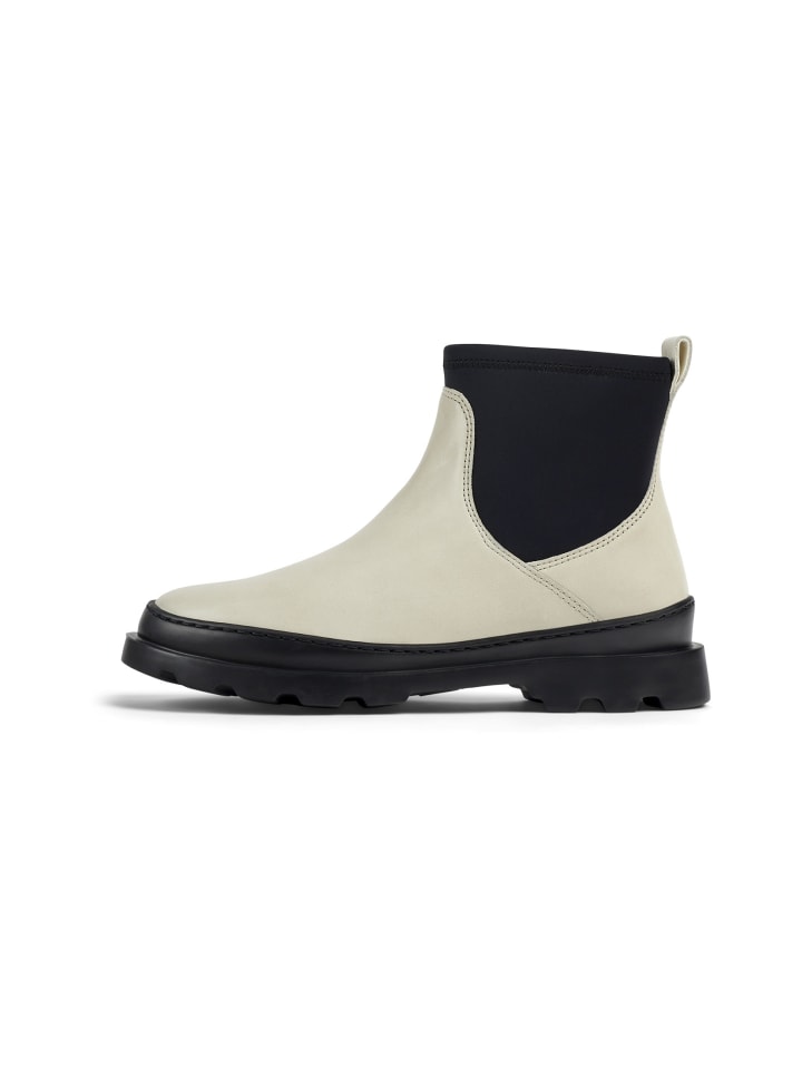 Stiefeletten " Brutus " in Grau / Schwarz