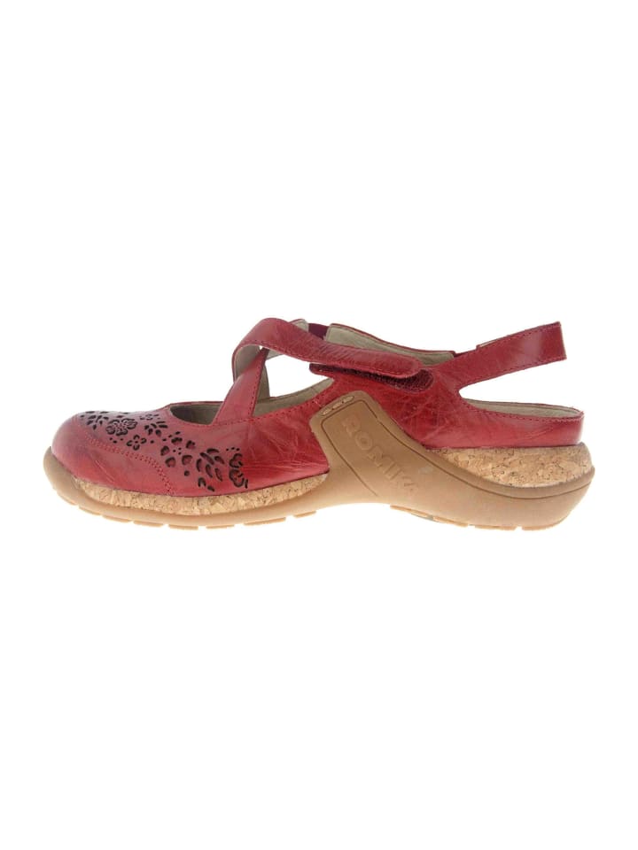 Sandalen in Rot