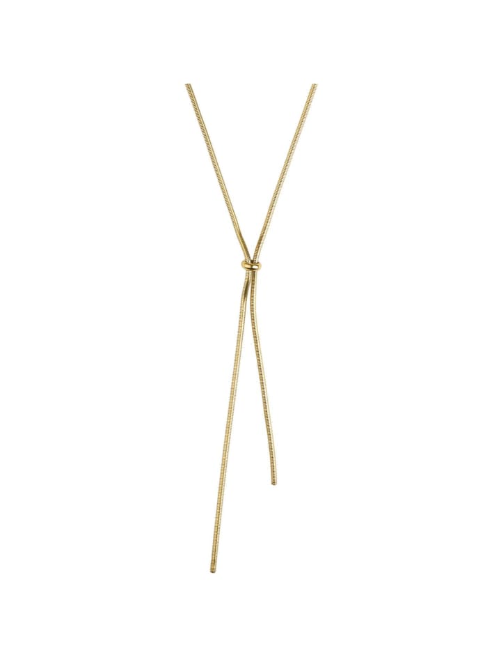 Y-Collier Edelstahl, IP gold in gold