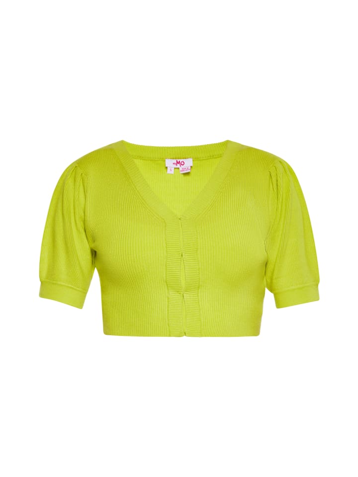 Damen Cardigan in LIMETTE