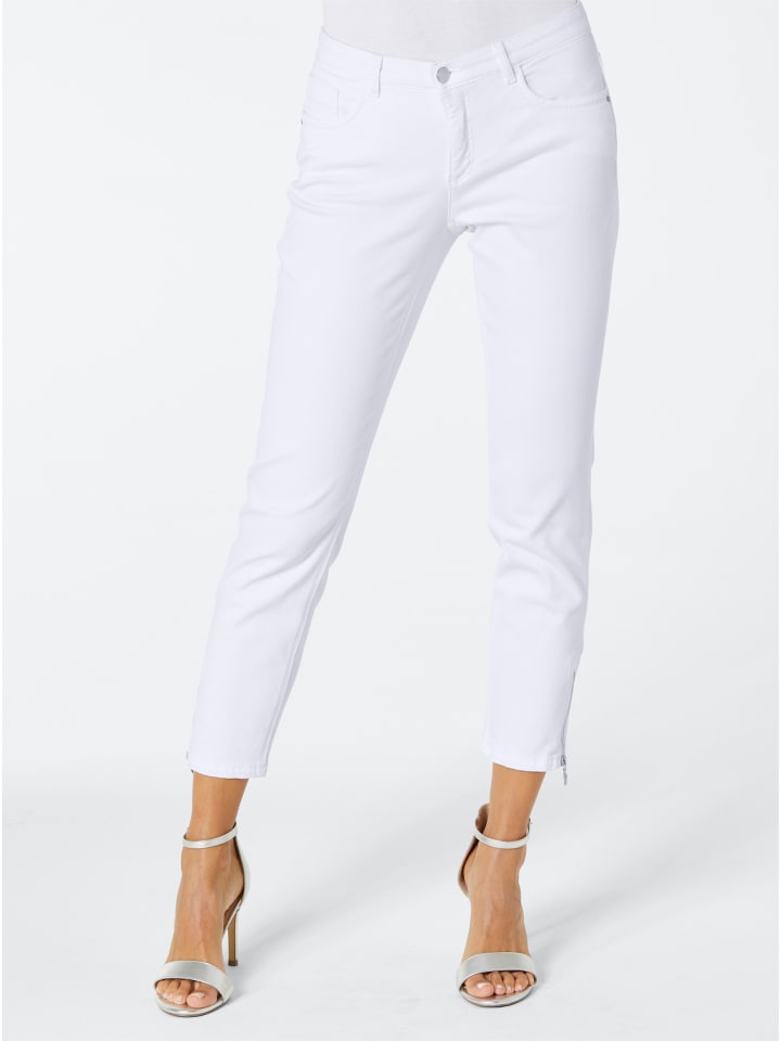 Edel-Jeans in weiß