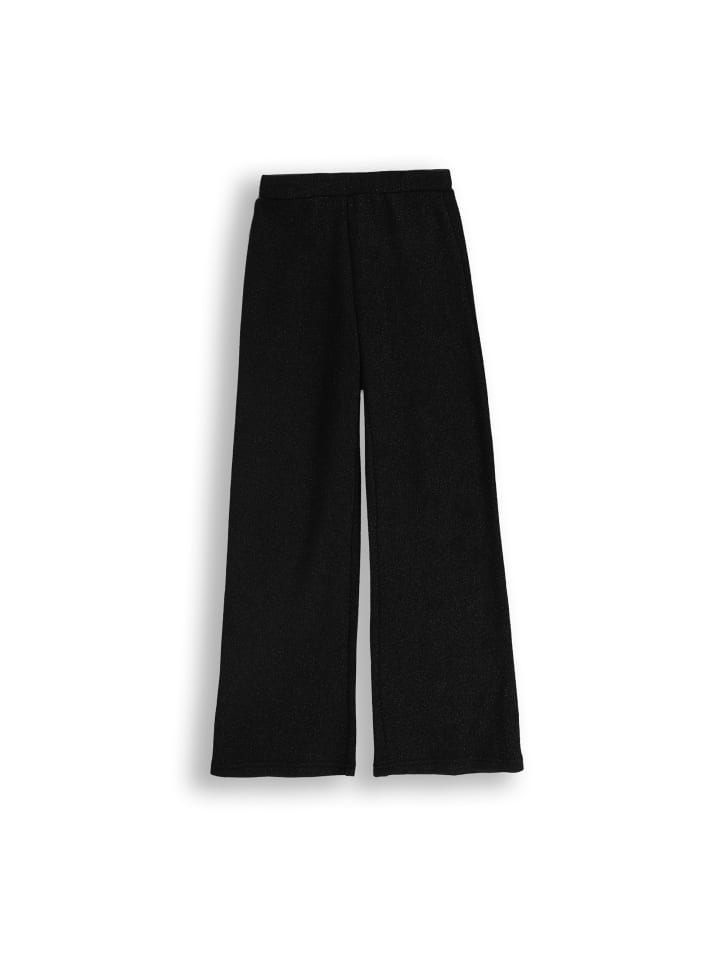 Strickhose in schwarzgrau