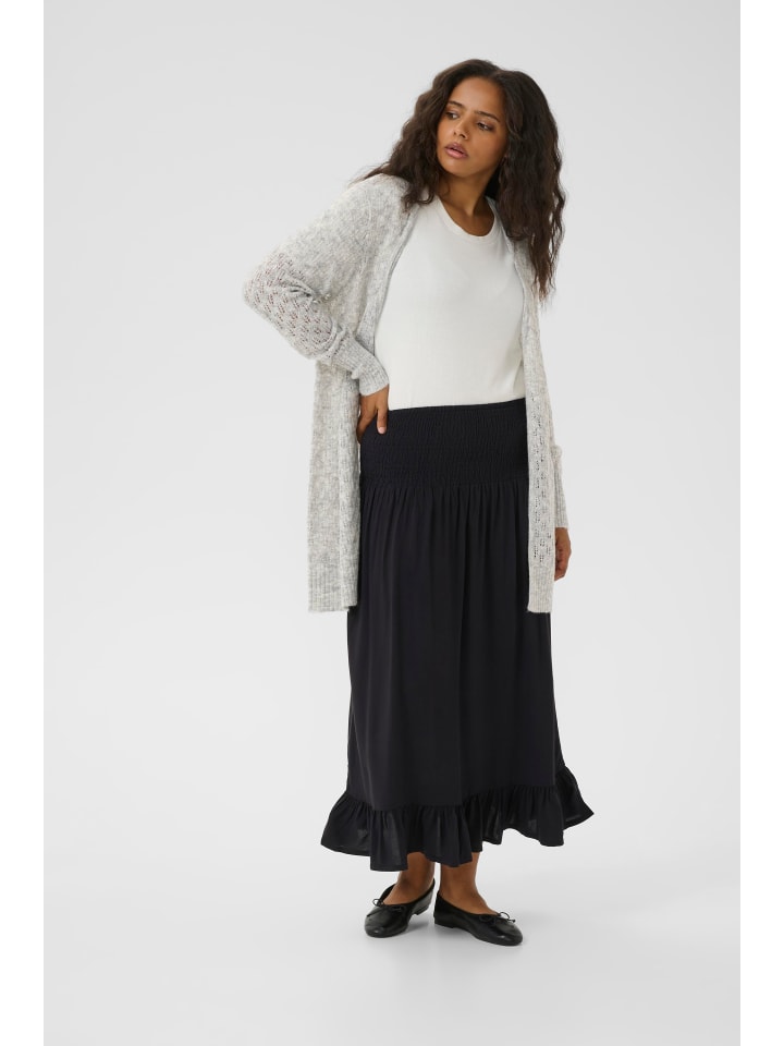 Strickjacke KCloura Loose fit in Light Grey Melange