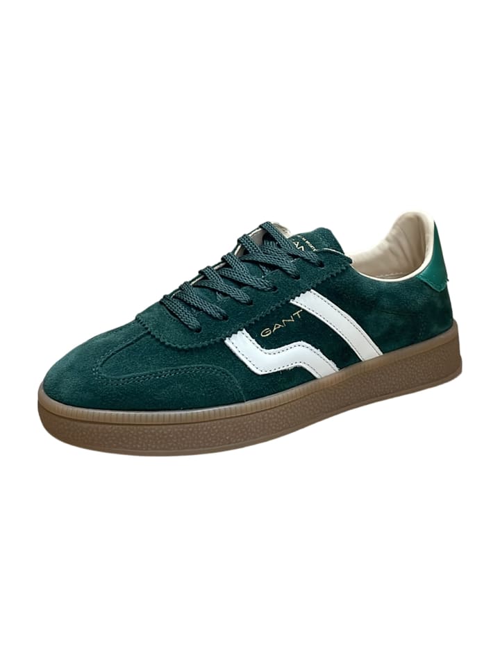 Sportliche Schnürschuhe in Grün