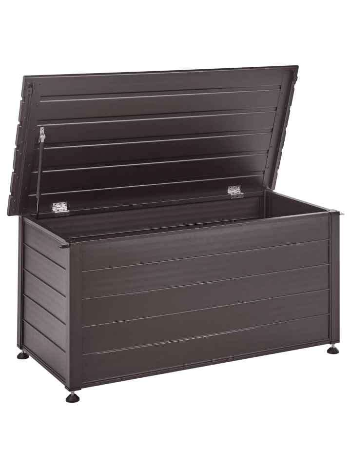 Truhe CAMPALTO in Braun - (W) 123 x (H) 60 x (L) 60 cm