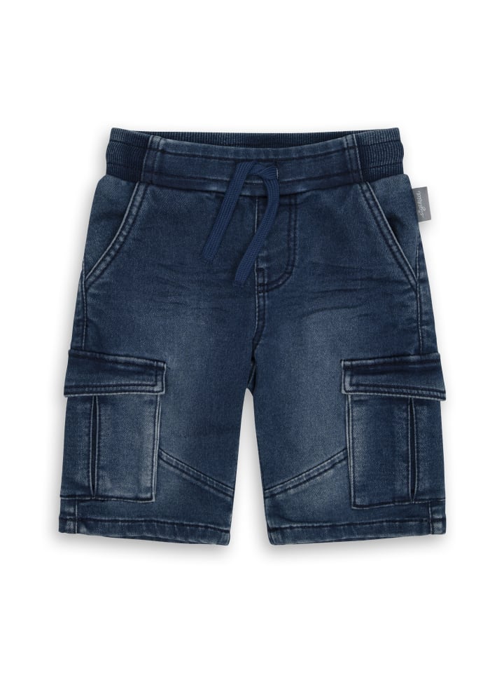 Jeans Bermuda in dunkelblau