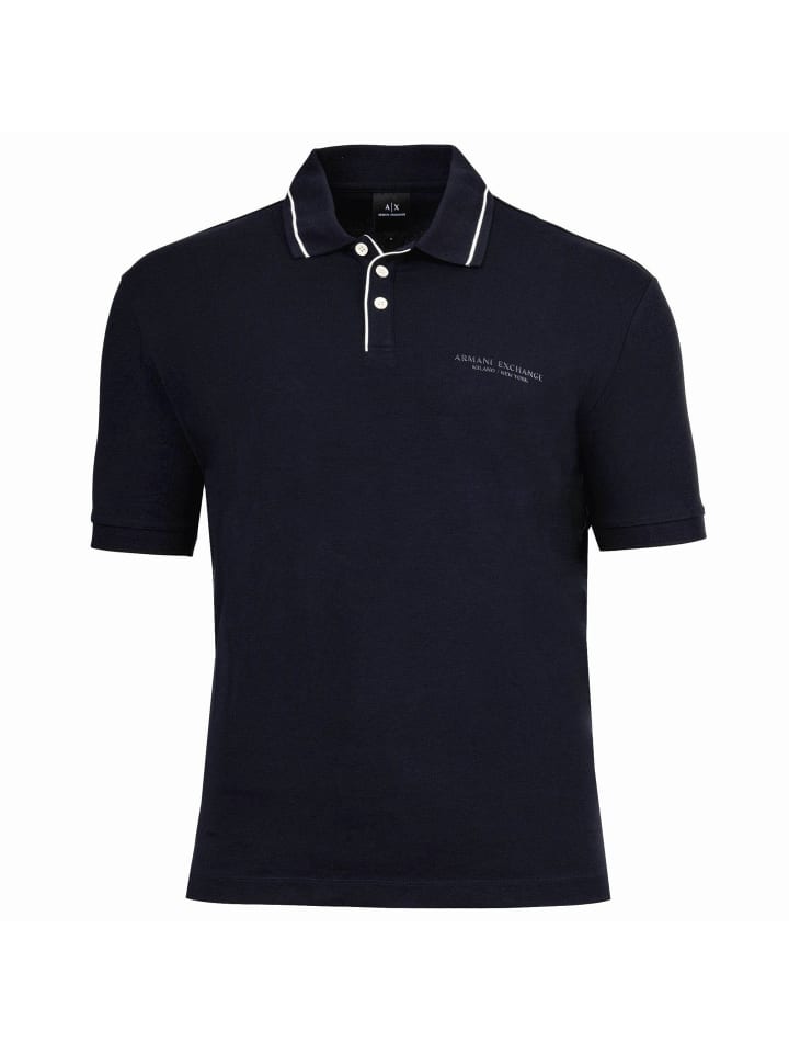 Poloshirt 1er Pack in Dunkelblau