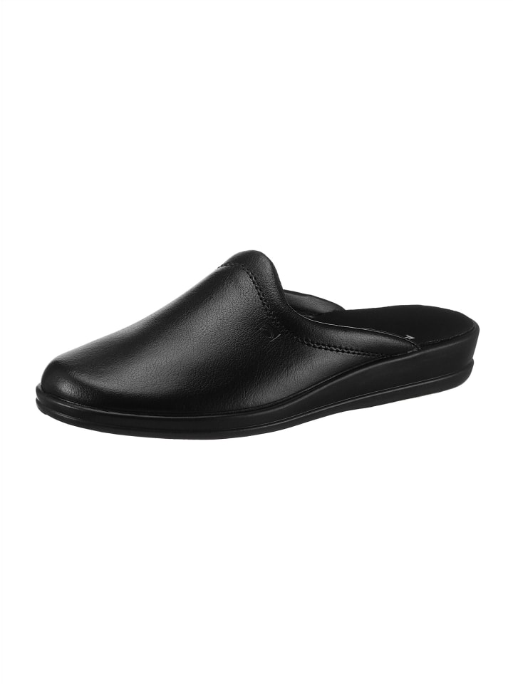 Pantoffel in schwarz