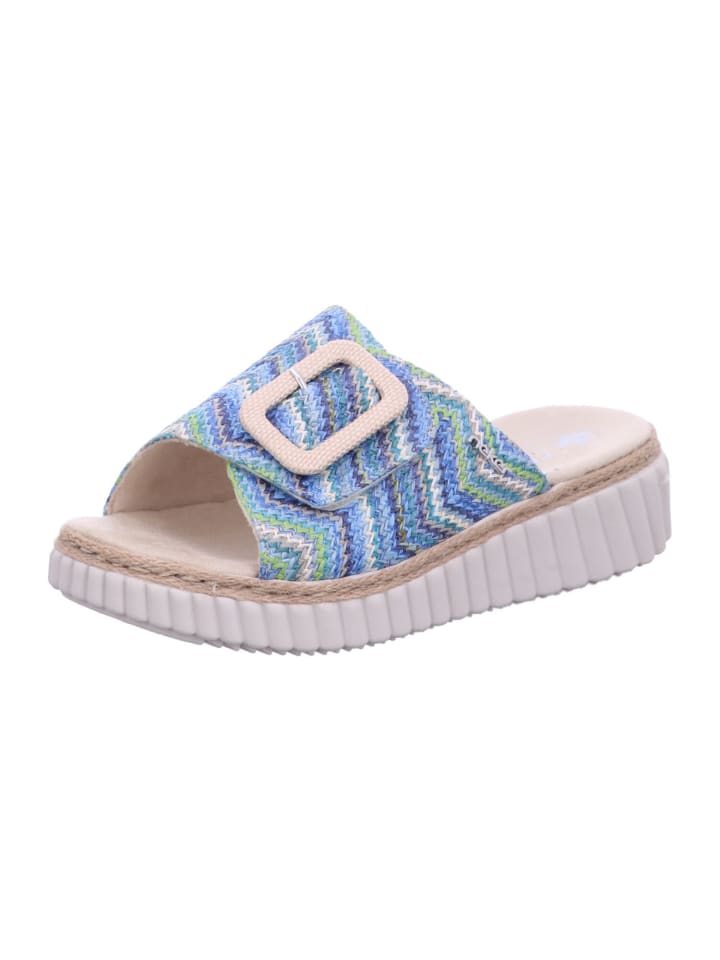 Pantolette in blau
