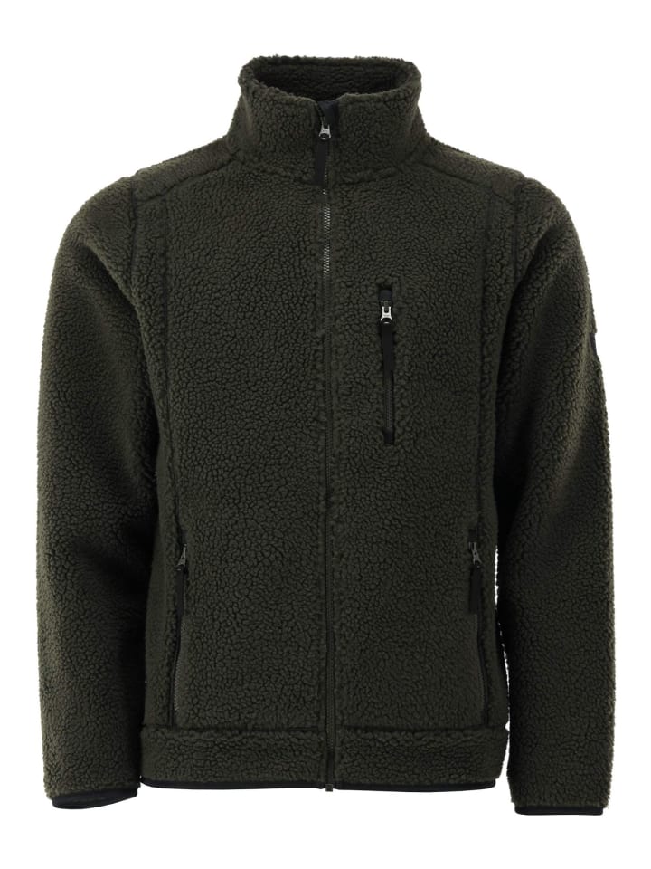 Fleecejacke Tiosat in oliv