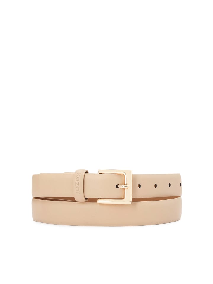 Gürtel in Beige
